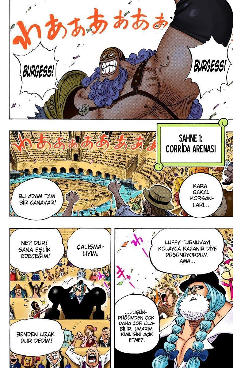 One Piece [Renkli] mangasının 705 bölümünün 3. sayfasını okuyorsunuz.