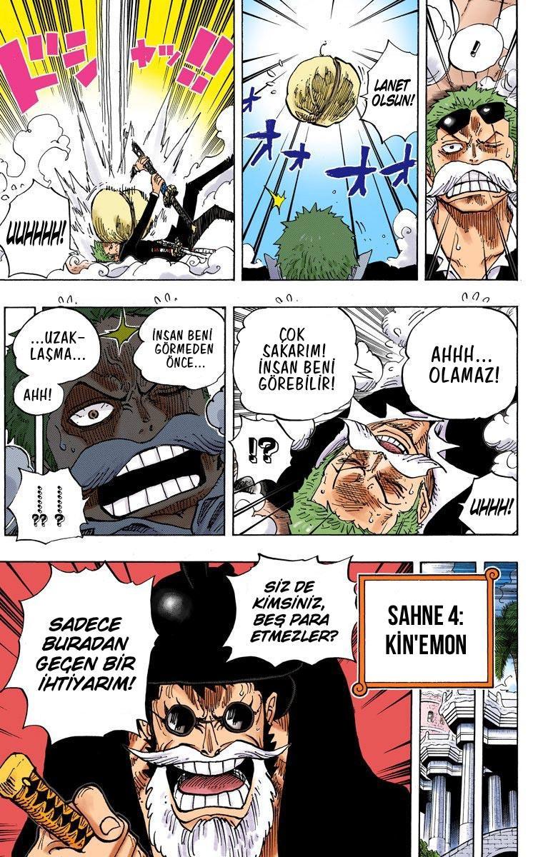 One Piece [Renkli] mangasının 705 bölümünün 14. sayfasını okuyorsunuz.