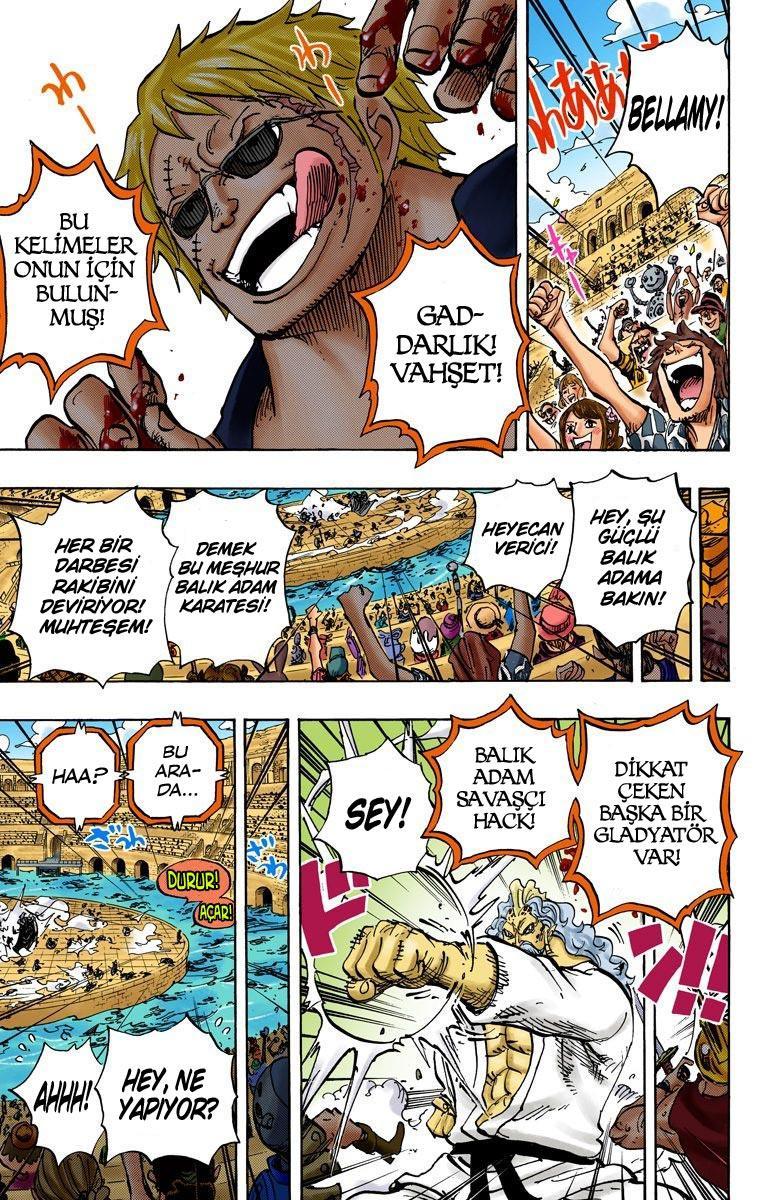 One Piece [Renkli] mangasının 708 bölümünün 14. sayfasını okuyorsunuz.