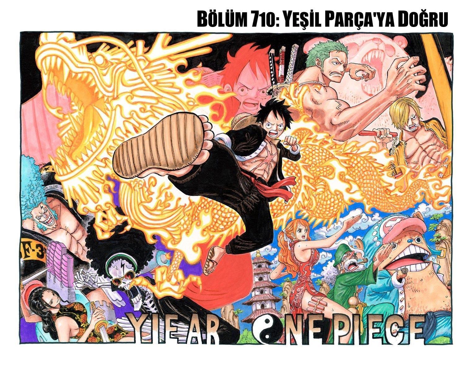One Piece [Renkli] mangasının 710 bölümünün 2. sayfasını okuyorsunuz.