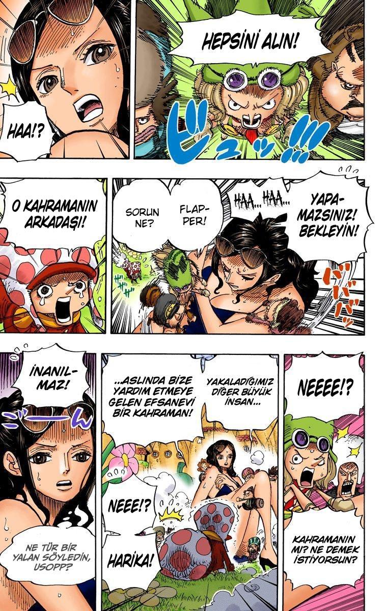 One Piece [Renkli] mangasının 711 bölümünün 9. sayfasını okuyorsunuz.