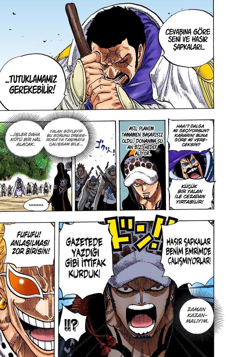 One Piece [Renkli] mangasının 713 bölümünün 6. sayfasını okuyorsunuz.