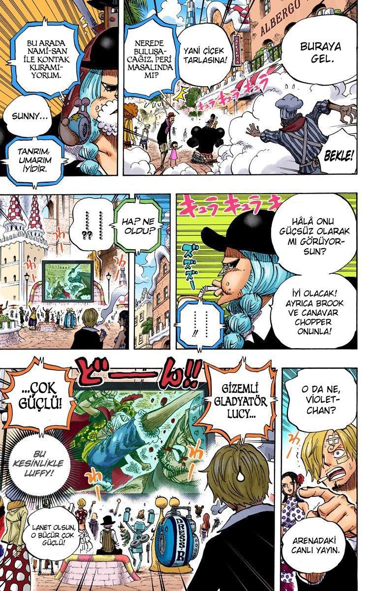 One Piece [Renkli] mangasının 713 bölümünün 13. sayfasını okuyorsunuz.