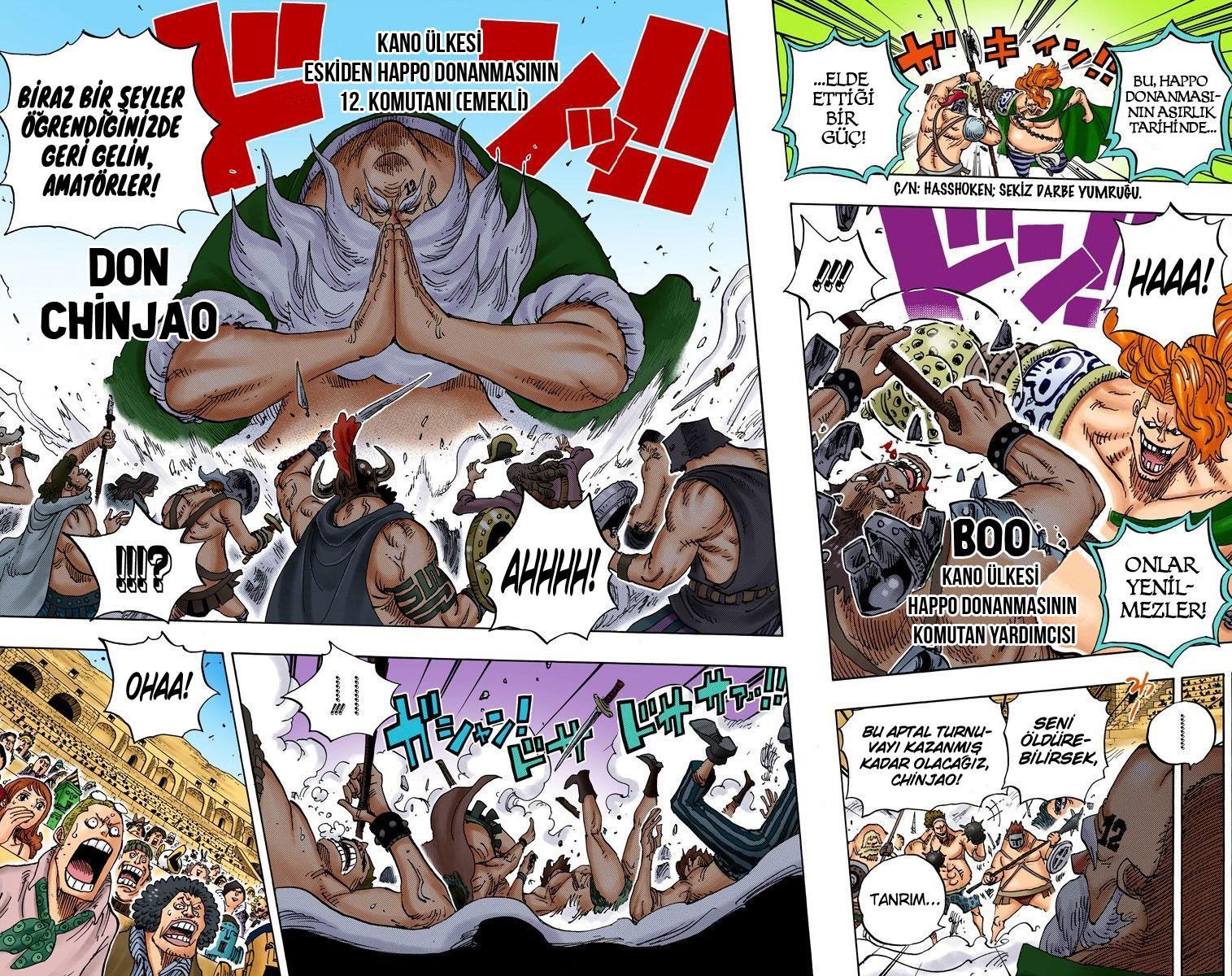 One Piece [Renkli] mangasının 715 bölümünün 8. sayfasını okuyorsunuz.