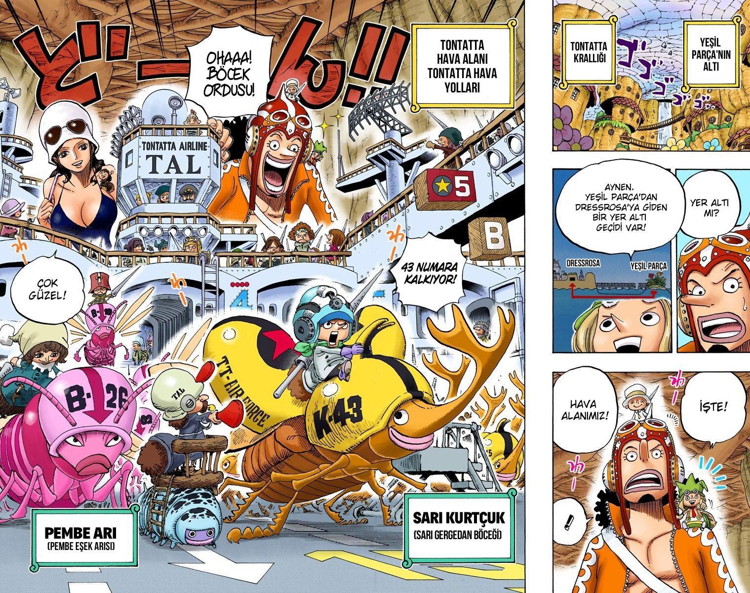 One Piece [Renkli] mangasının 718 bölümünün 3. sayfasını okuyorsunuz.