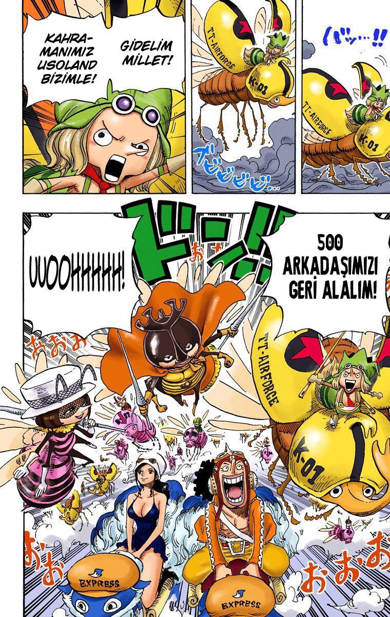 One Piece [Renkli] mangasının 718 bölümünün 6. sayfasını okuyorsunuz.