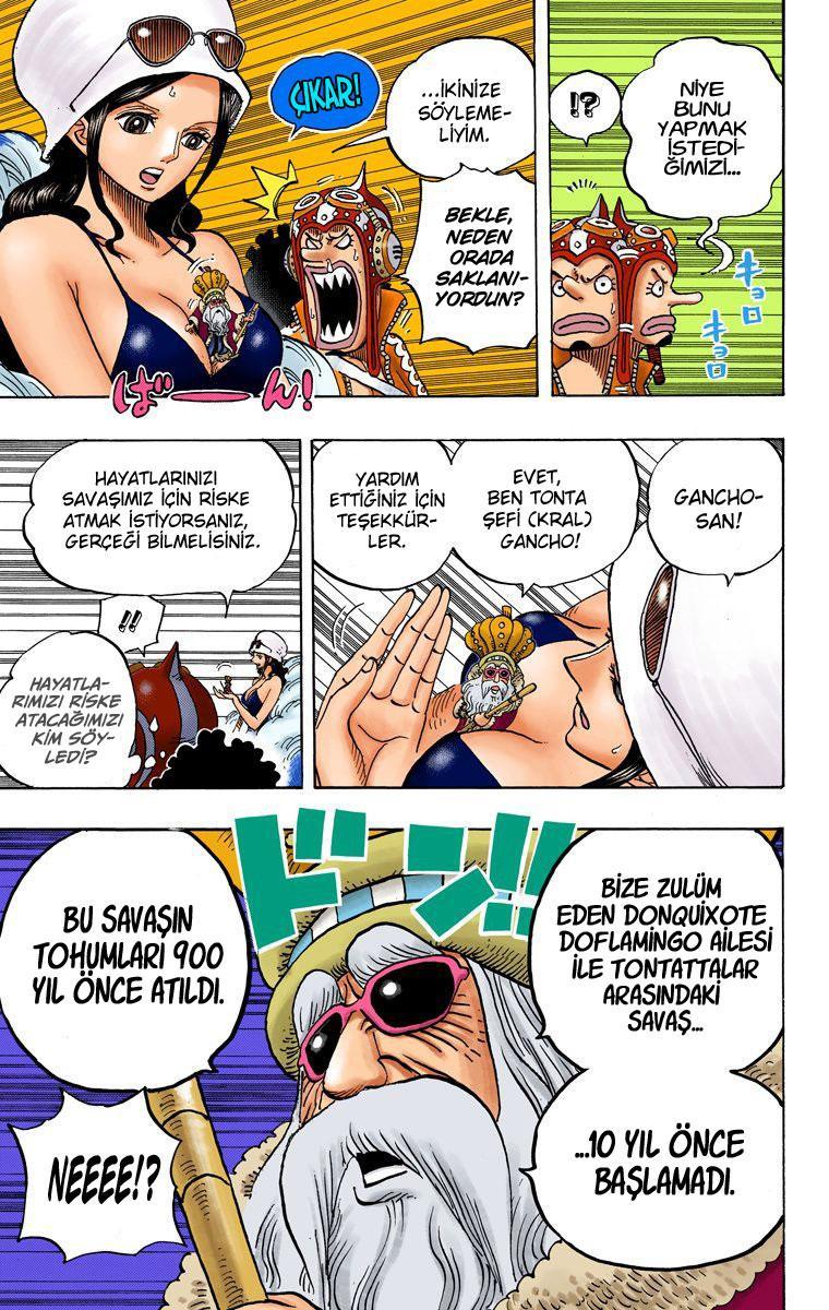 One Piece [Renkli] mangasının 718 bölümünün 7. sayfasını okuyorsunuz.