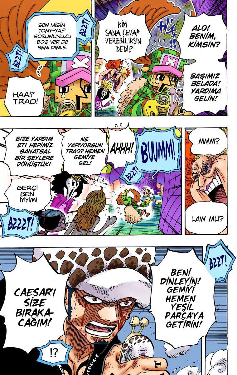 One Piece [Renkli] mangasının 718 bölümünün 14. sayfasını okuyorsunuz.