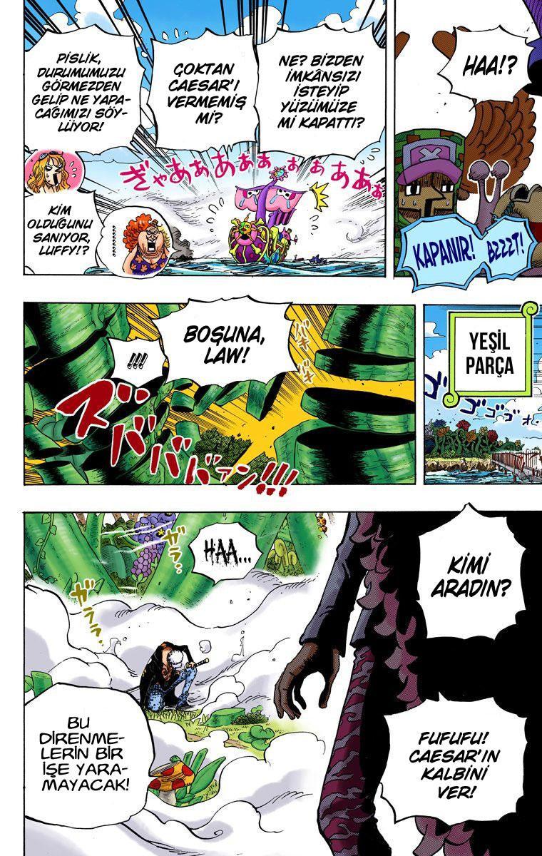 One Piece [Renkli] mangasının 718 bölümünün 15. sayfasını okuyorsunuz.