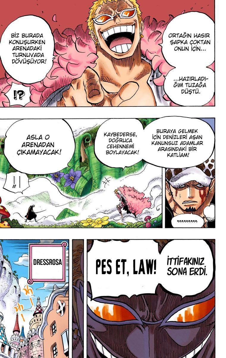 One Piece [Renkli] mangasının 718 bölümünün 16. sayfasını okuyorsunuz.