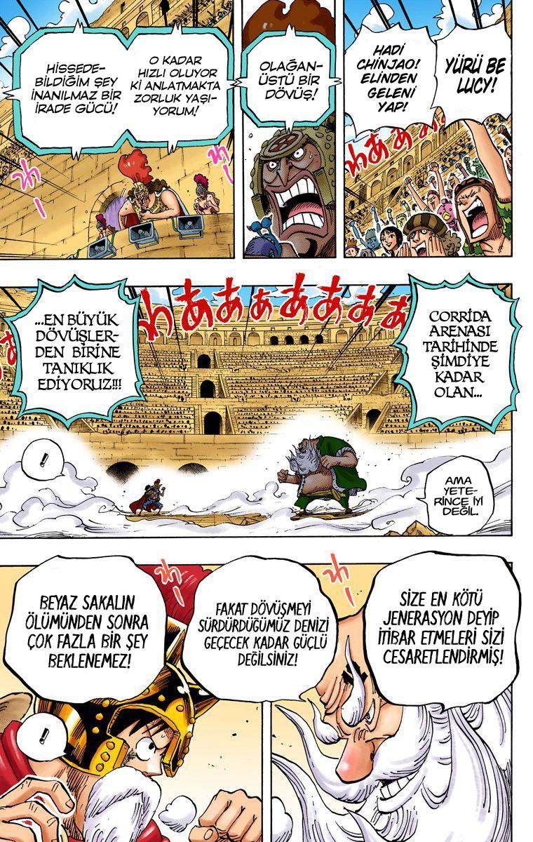 One Piece [Renkli] mangasının 719 bölümünün 4. sayfasını okuyorsunuz.