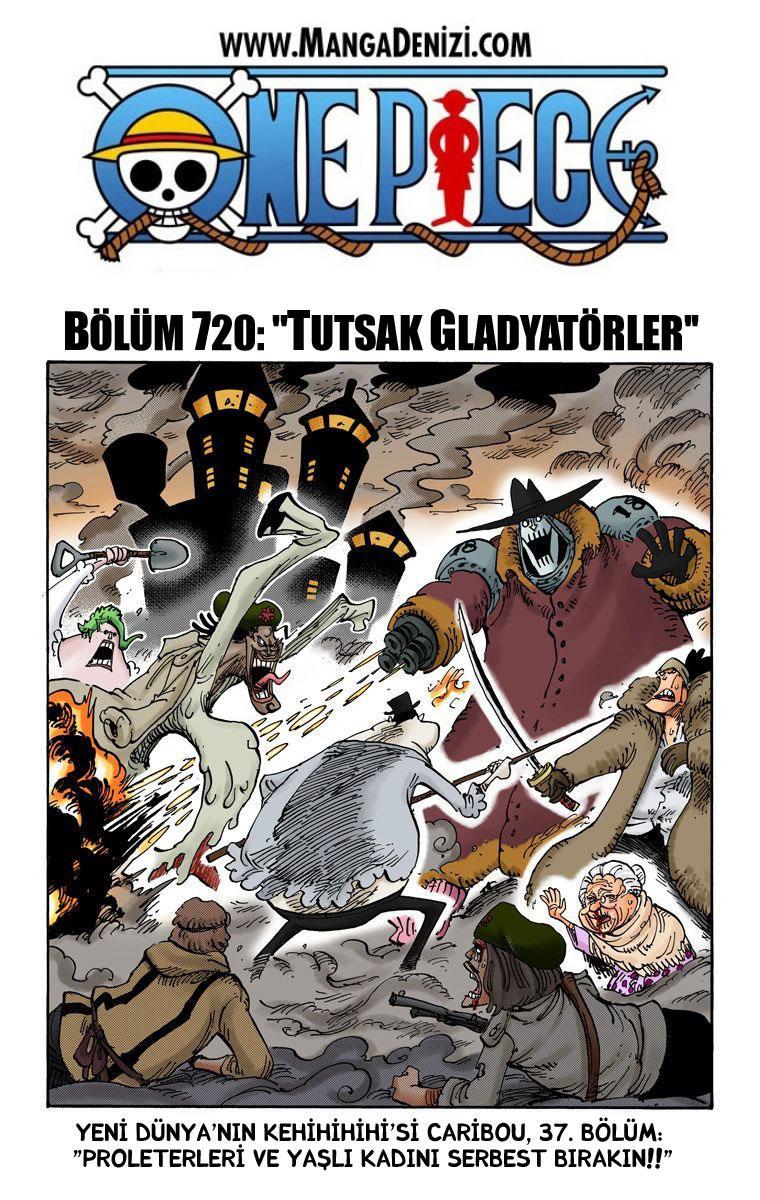One Piece [Renkli] mangasının 720 bölümünün 2. sayfasını okuyorsunuz.