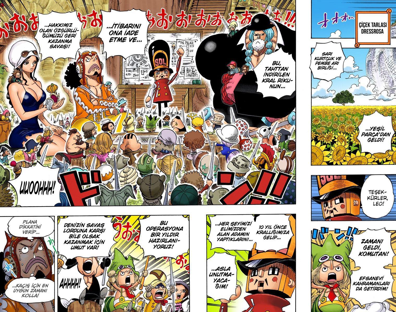 One Piece [Renkli] mangasının 722 bölümünün 11. sayfasını okuyorsunuz.