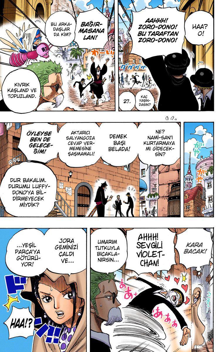 One Piece [Renkli] mangasının 722 bölümünün 13. sayfasını okuyorsunuz.