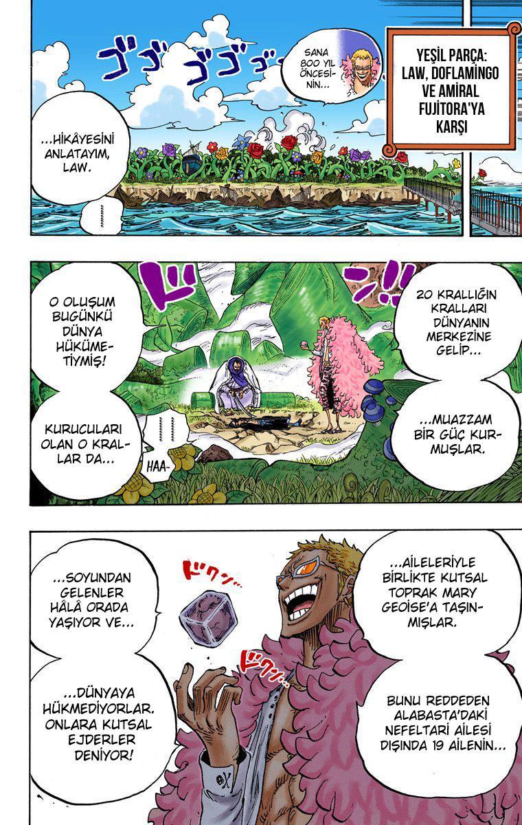 One Piece [Renkli] mangasının 722 bölümünün 18. sayfasını okuyorsunuz.