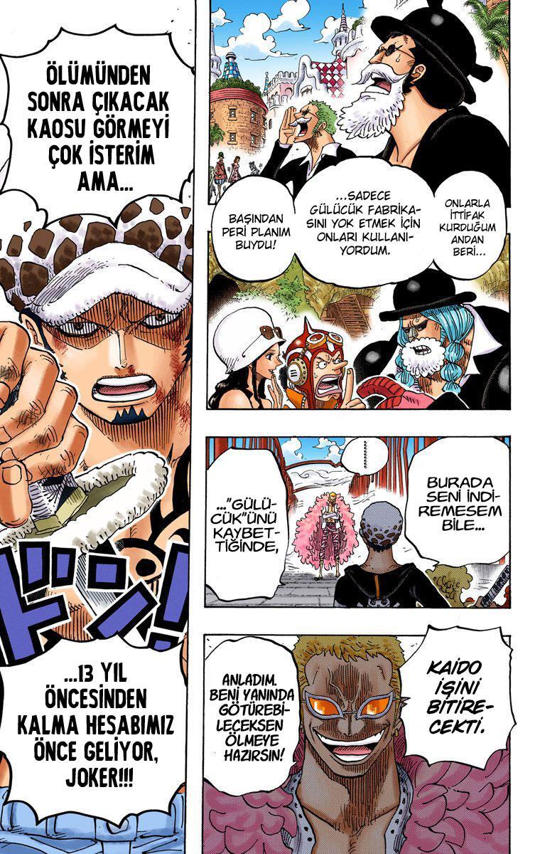 One Piece [Renkli] mangasının 724 bölümünün 19. sayfasını okuyorsunuz.