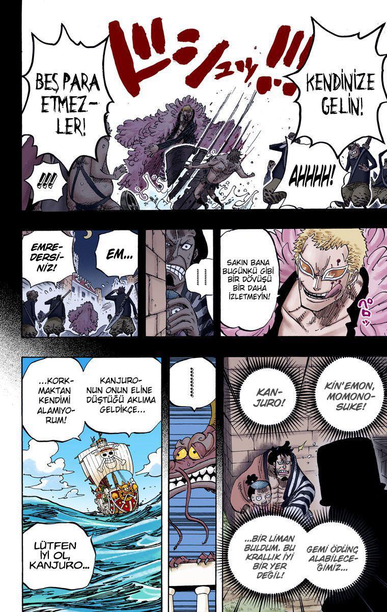 One Piece [Renkli] mangasının 725 bölümünün 6. sayfasını okuyorsunuz.