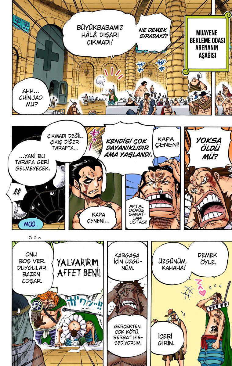 One Piece [Renkli] mangasının 725 bölümünün 14. sayfasını okuyorsunuz.