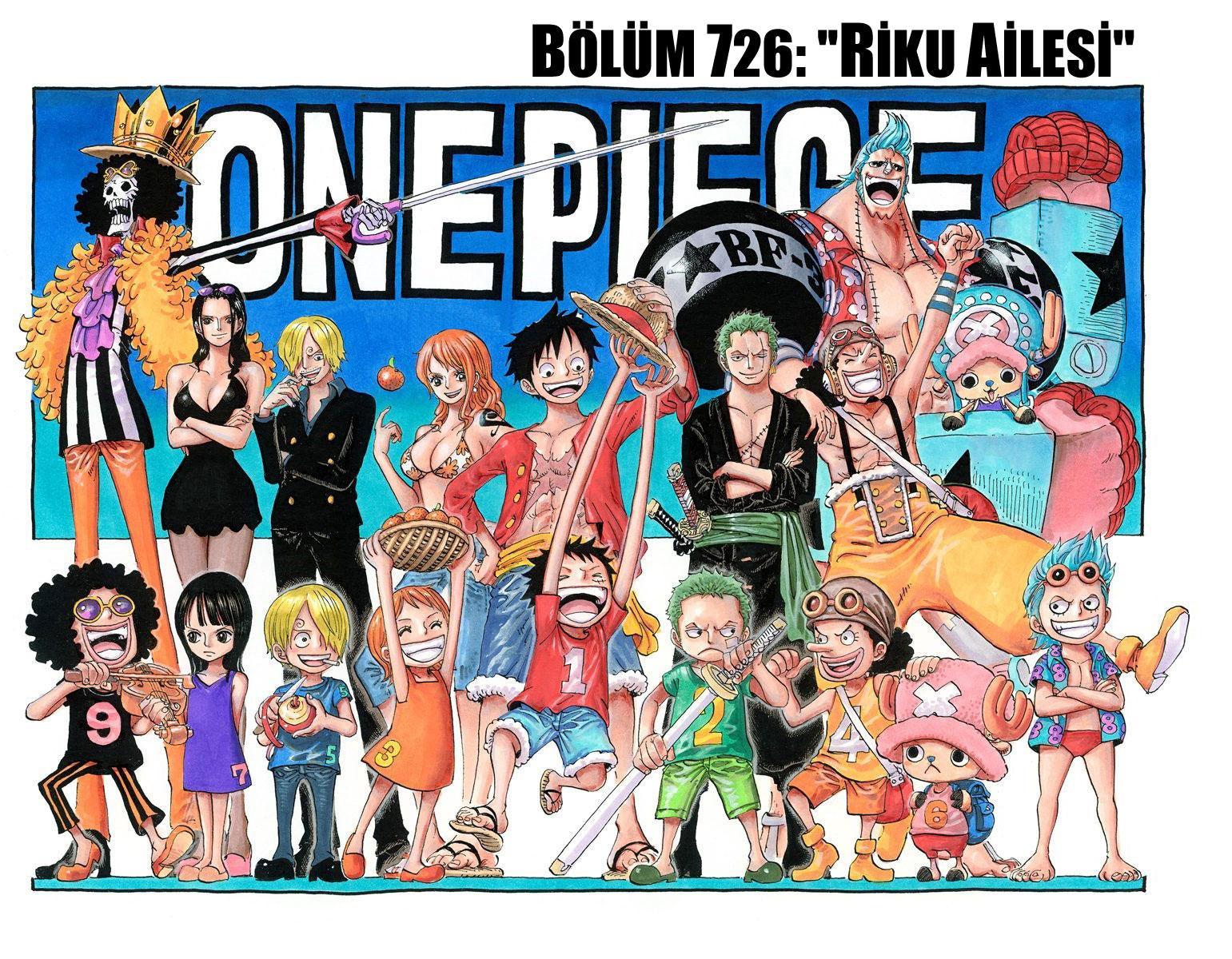 One Piece [Renkli] mangasının 726 bölümünün 2. sayfasını okuyorsunuz.