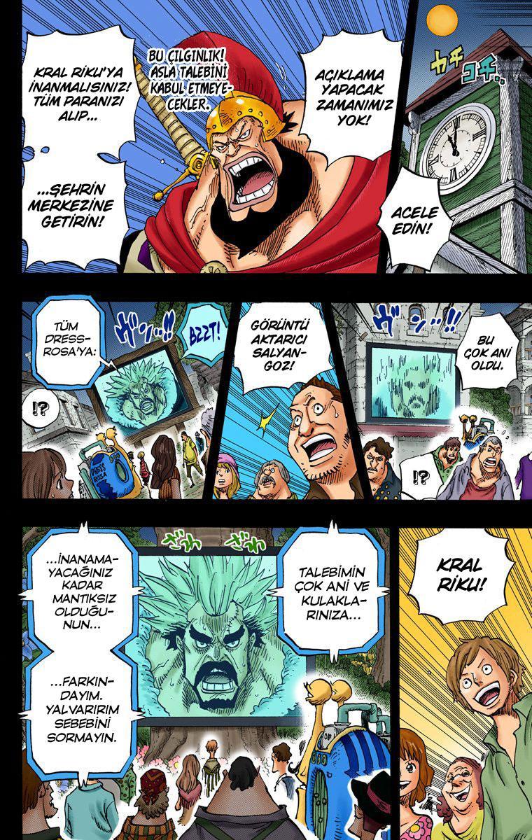 One Piece [Renkli] mangasının 727 bölümünün 10. sayfasını okuyorsunuz.