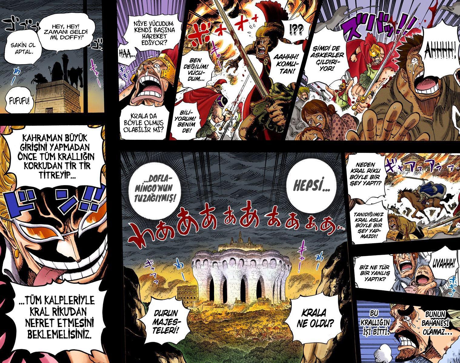 One Piece [Renkli] mangasının 727 bölümünün 18. sayfasını okuyorsunuz.