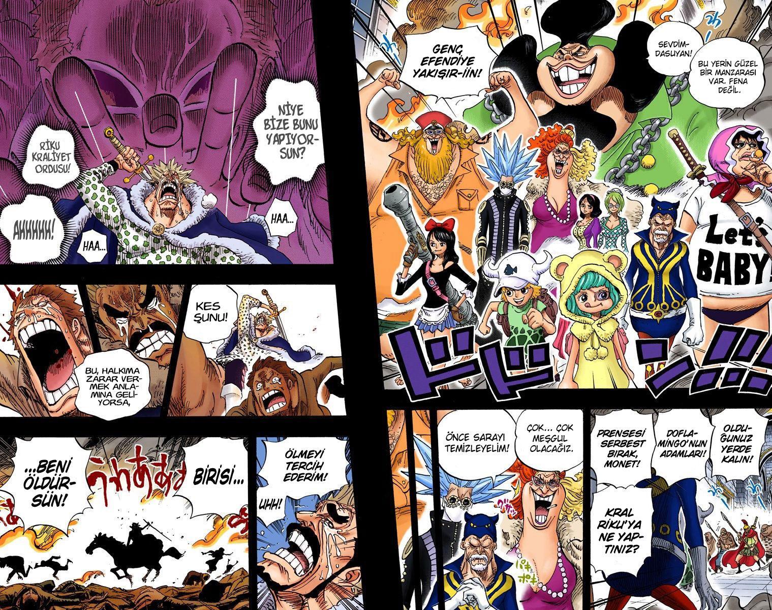 One Piece [Renkli] mangasının 728 bölümünün 5. sayfasını okuyorsunuz.