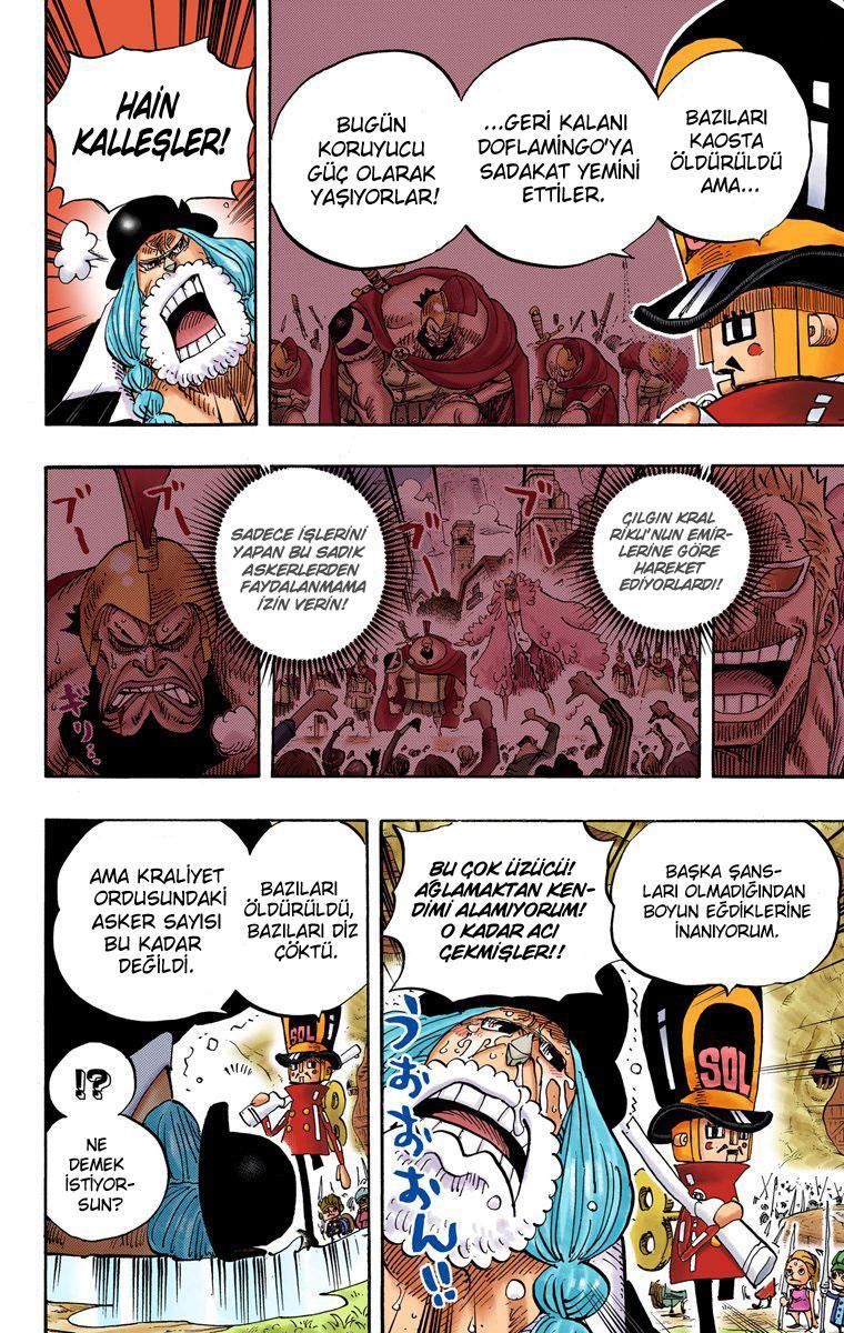 One Piece [Renkli] mangasının 728 bölümünün 13. sayfasını okuyorsunuz.