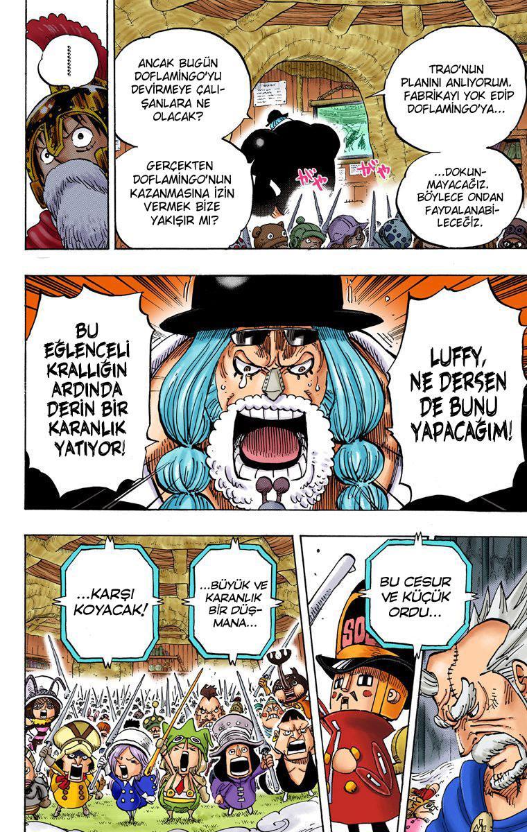 One Piece [Renkli] mangasının 729 bölümünün 13. sayfasını okuyorsunuz.