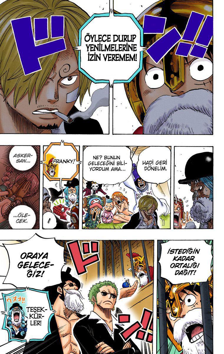 One Piece [Renkli] mangasının 729 bölümünün 14. sayfasını okuyorsunuz.