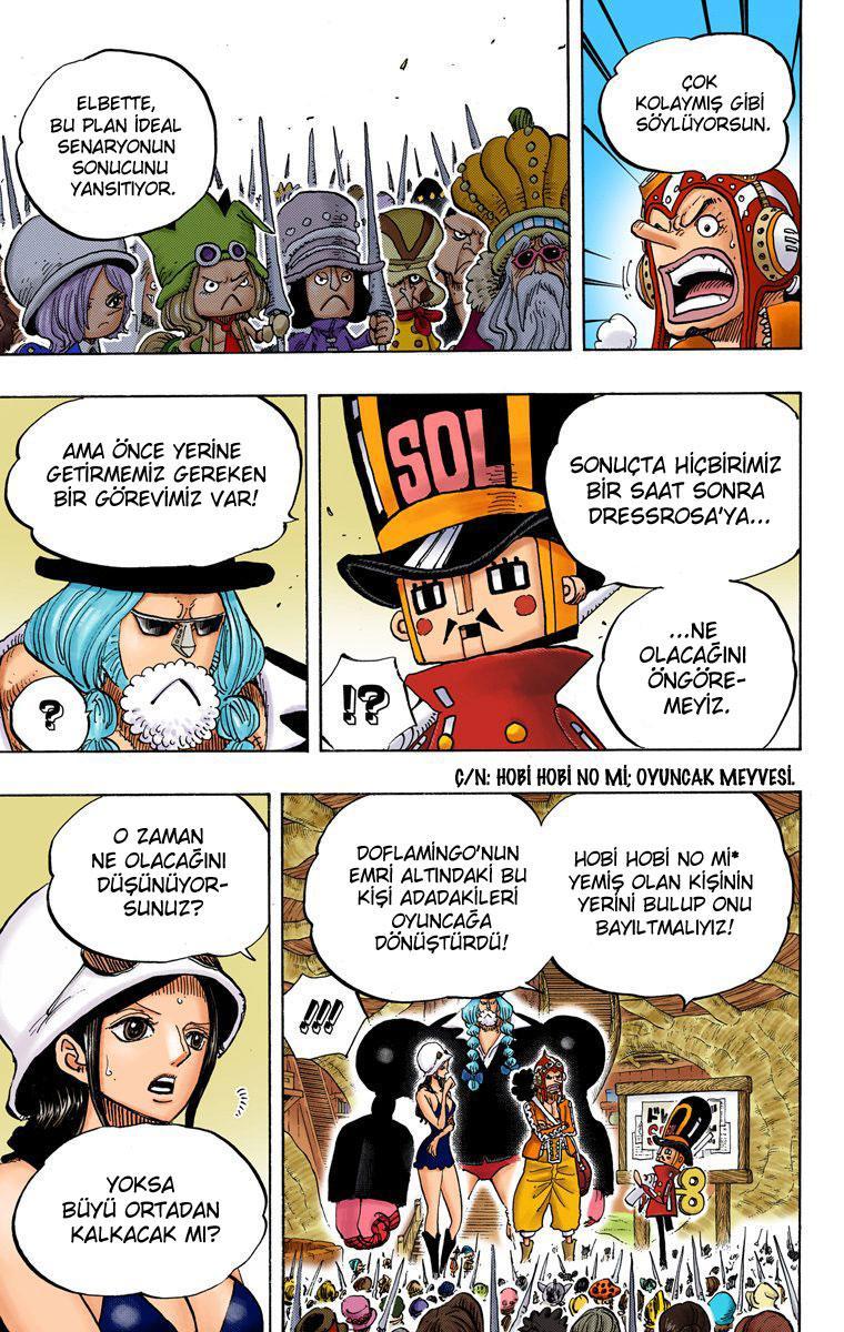 One Piece [Renkli] mangasının 731 bölümünün 8. sayfasını okuyorsunuz.