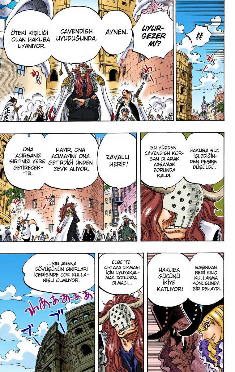 One Piece [Renkli] mangasının 734 bölümünün 13. sayfasını okuyorsunuz.