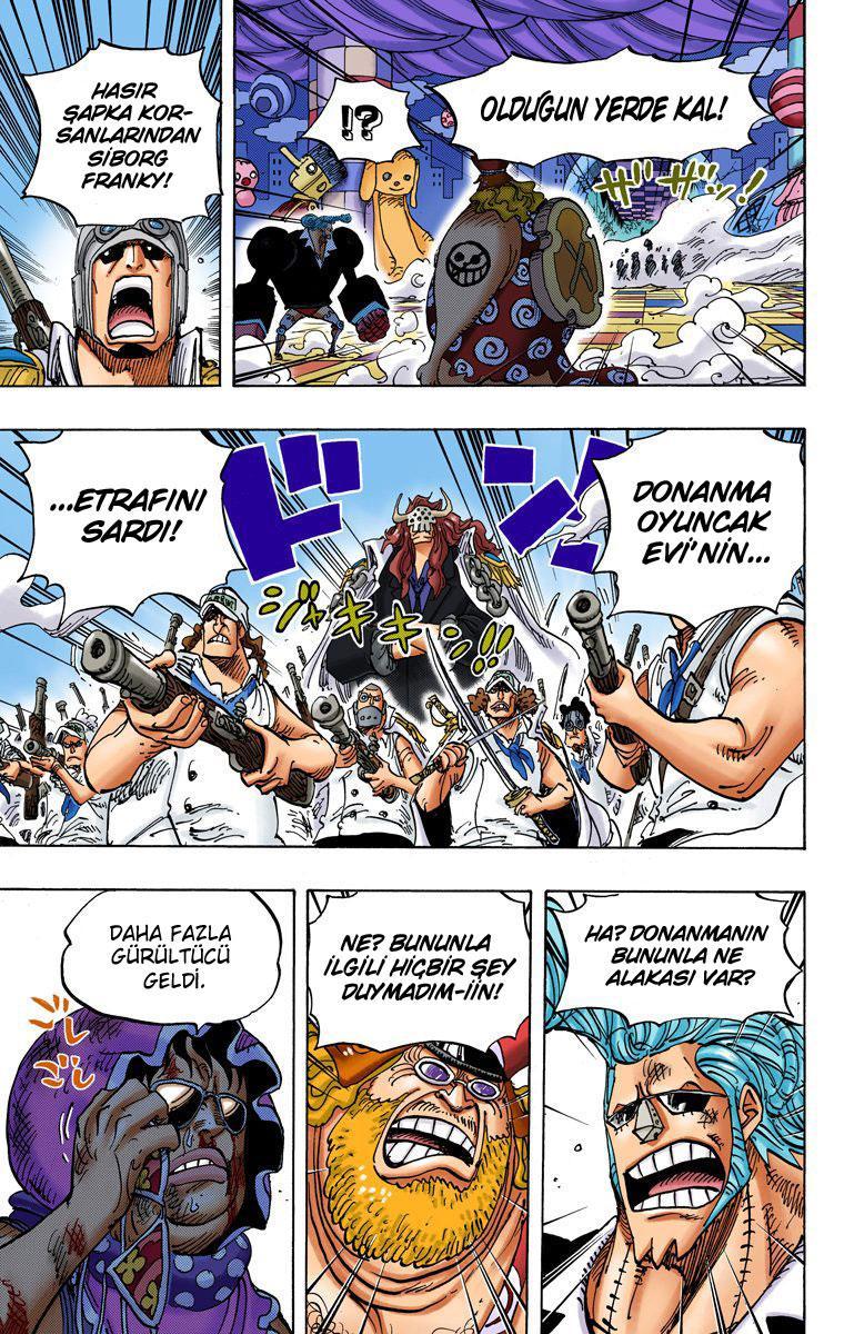 One Piece [Renkli] mangasının 735 bölümünün 14. sayfasını okuyorsunuz.