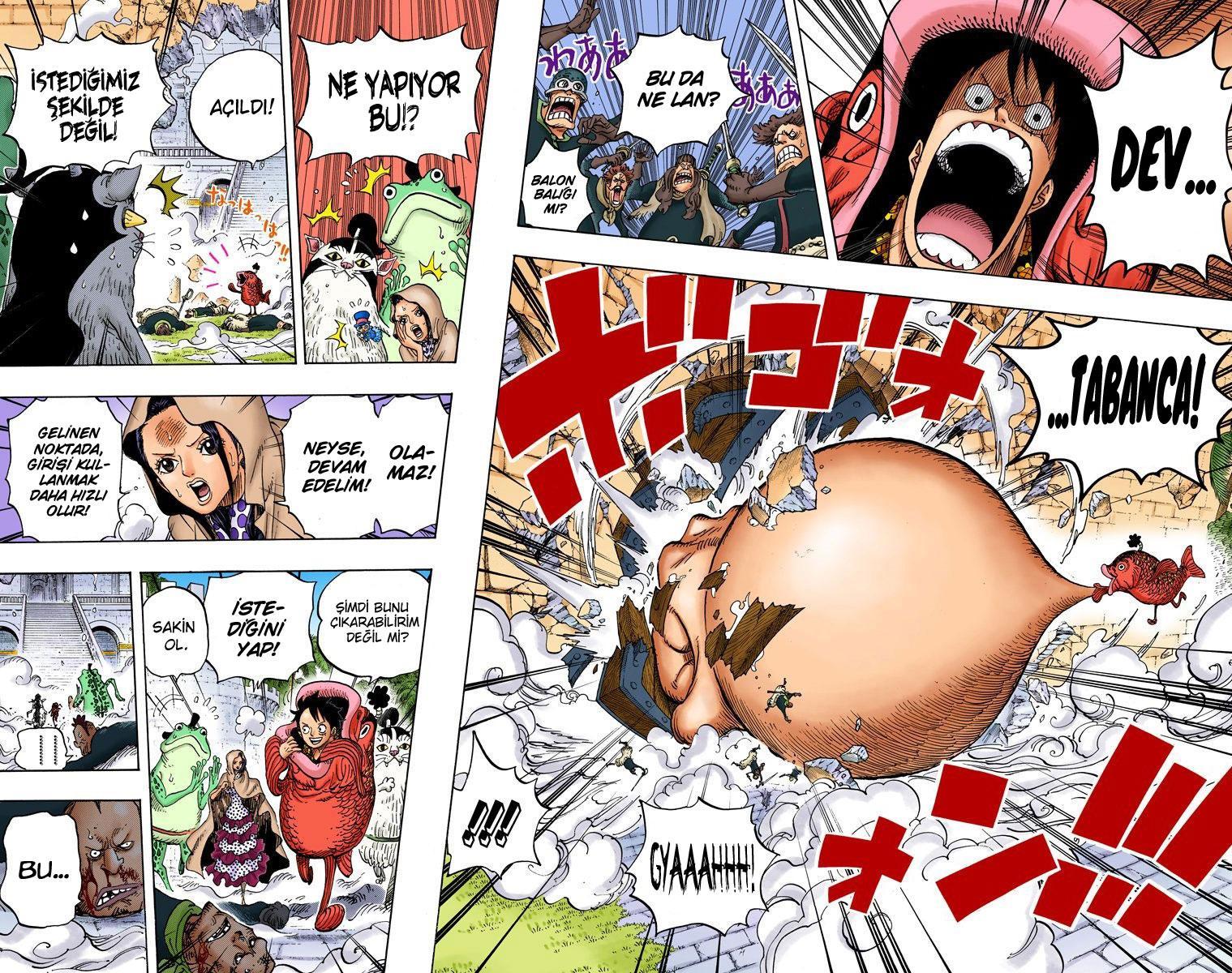 One Piece [Renkli] mangasının 736 bölümünün 12. sayfasını okuyorsunuz.