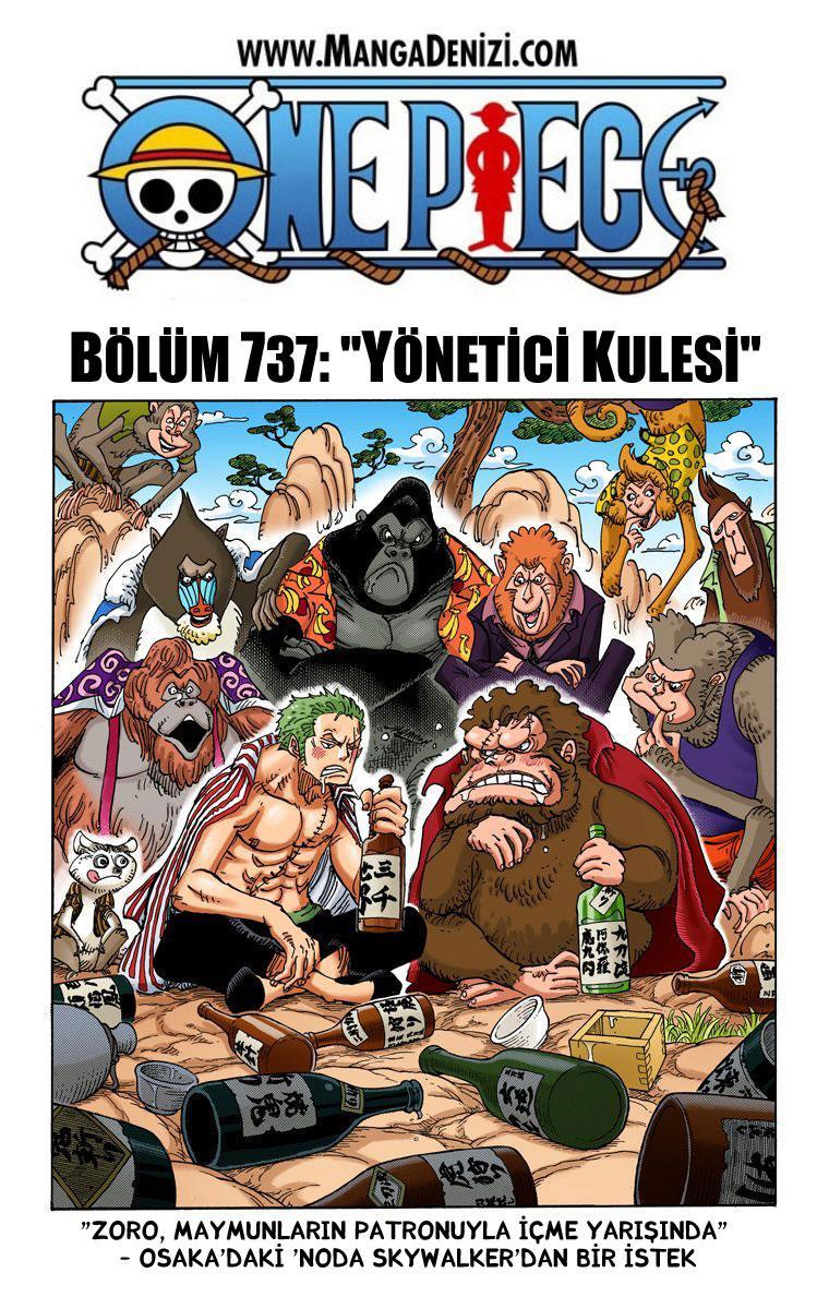 One Piece [Renkli] mangasının 737 bölümünün 2. sayfasını okuyorsunuz.
