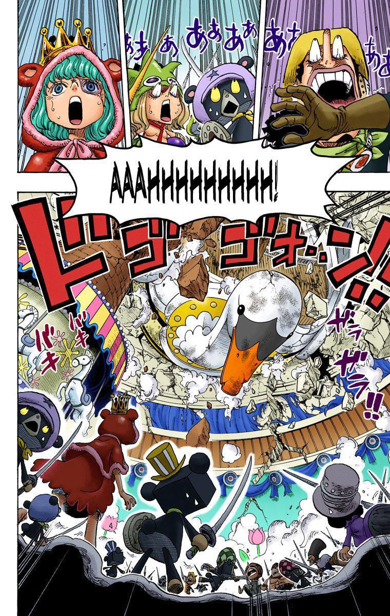 One Piece [Renkli] mangasının 739 bölümünün 3. sayfasını okuyorsunuz.