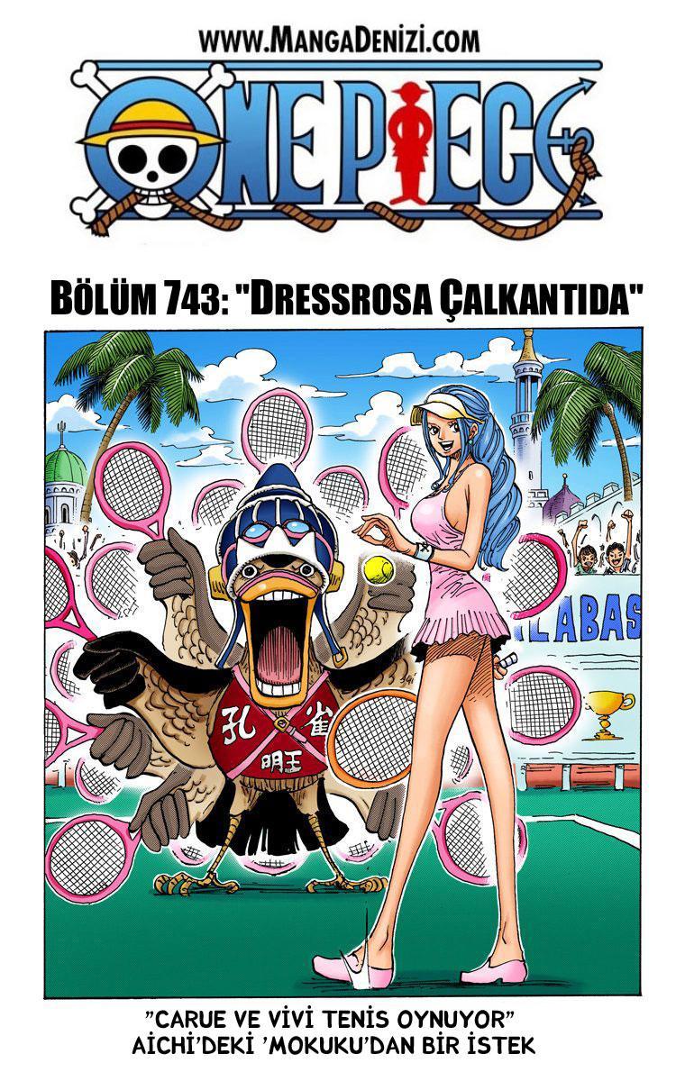One Piece [Renkli] mangasının 743 bölümünün 2. sayfasını okuyorsunuz.