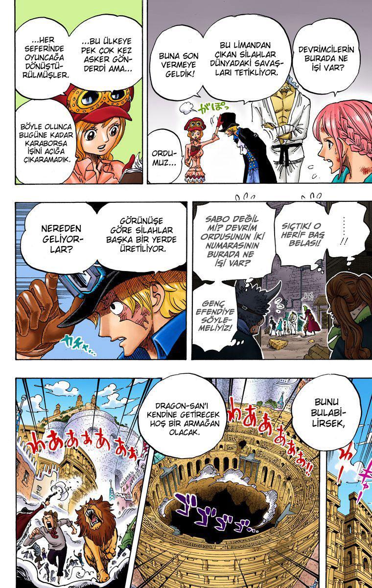 One Piece [Renkli] mangasının 744 bölümünün 14. sayfasını okuyorsunuz.