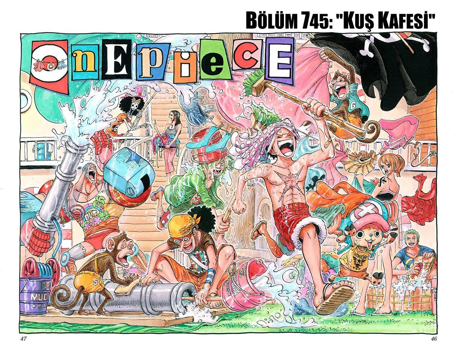 One Piece [Renkli] mangasının 745 bölümünün 2. sayfasını okuyorsunuz.