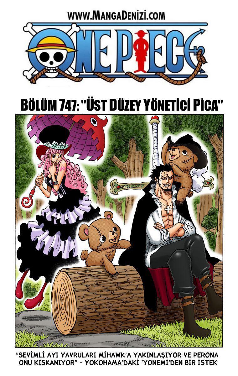 One Piece [Renkli] mangasının 747 bölümünün 2. sayfasını okuyorsunuz.