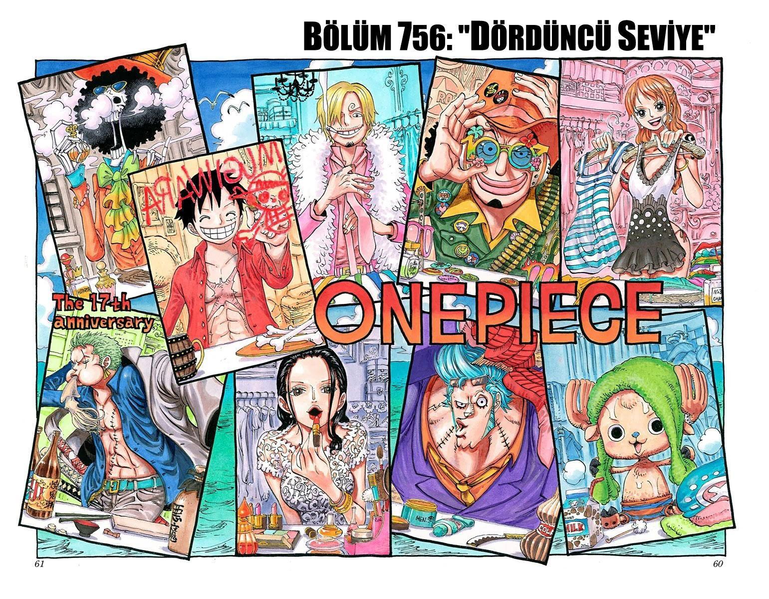 One Piece [Renkli] mangasının 756 bölümünün 2. sayfasını okuyorsunuz.