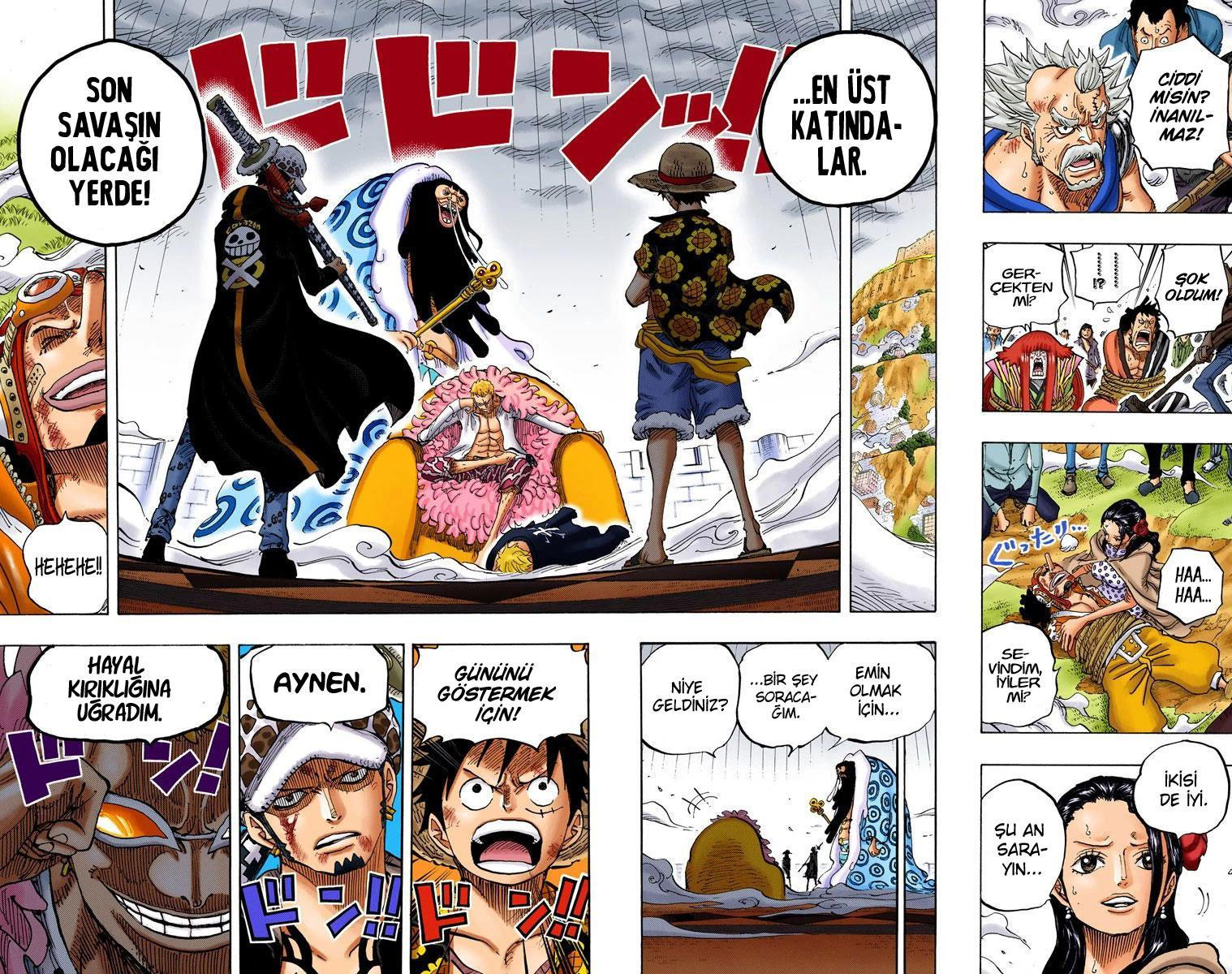 One Piece [Renkli] mangasının 758 bölümünün 17. sayfasını okuyorsunuz.