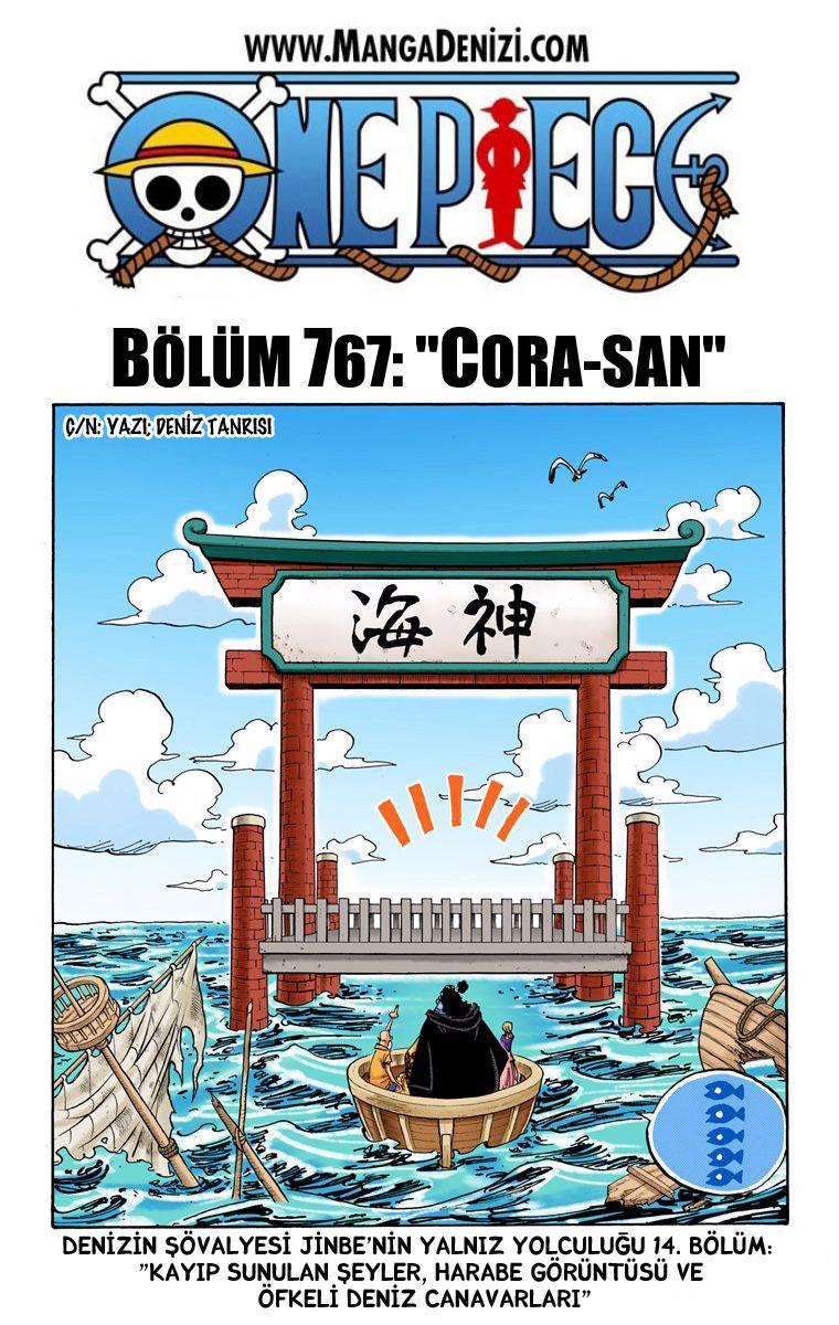 One Piece [Renkli] mangasının 767 bölümünün 2. sayfasını okuyorsunuz.