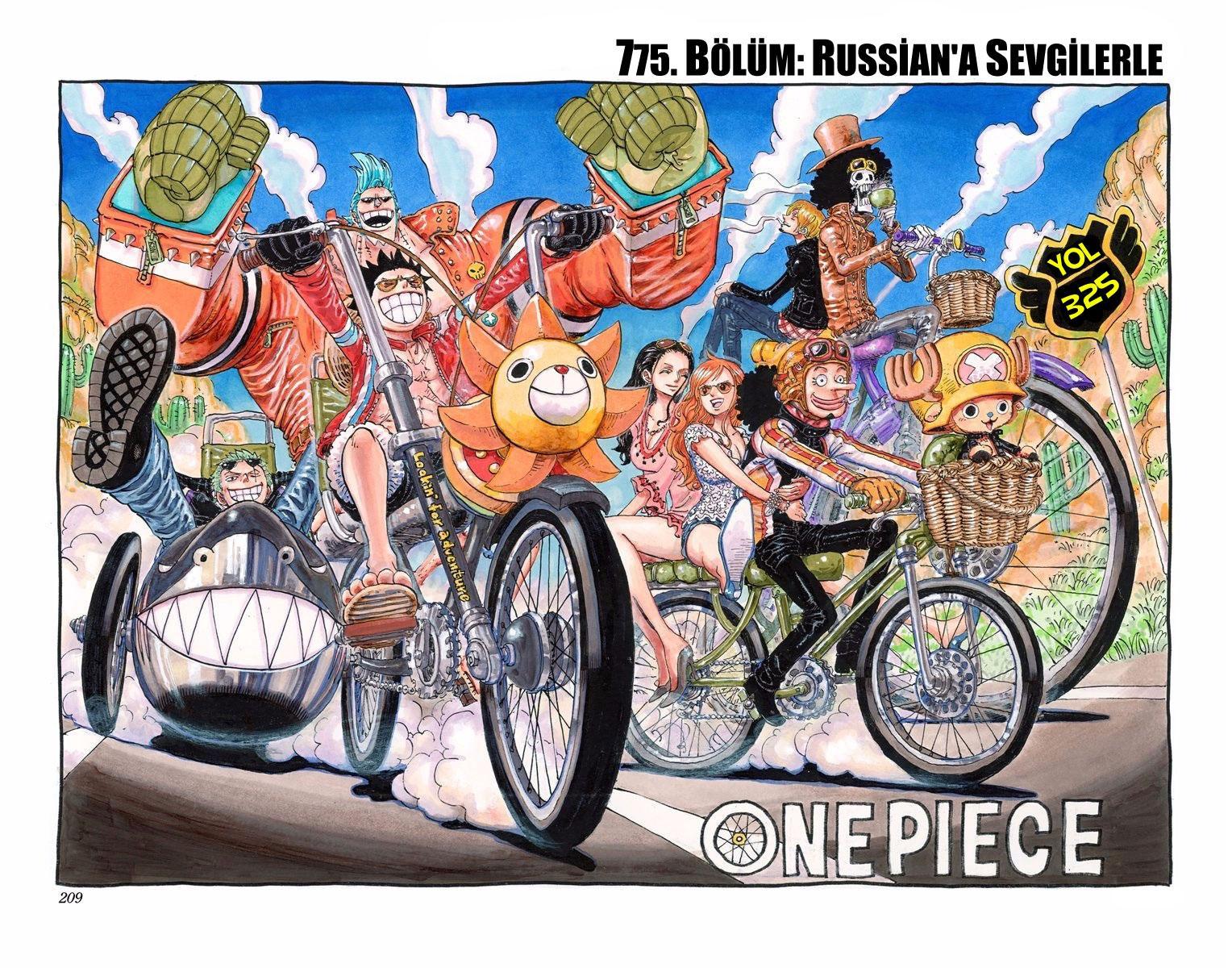 One Piece [Renkli] mangasının 775 bölümünün 2. sayfasını okuyorsunuz.