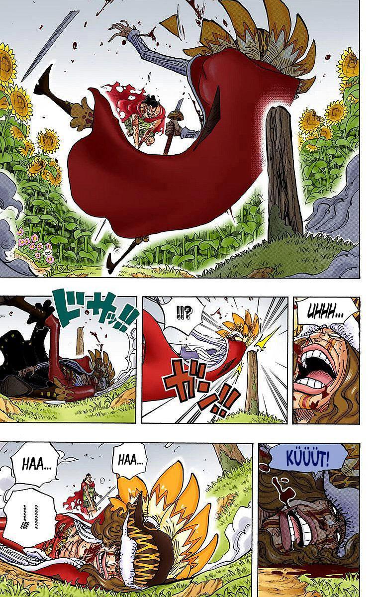 One Piece [Renkli] mangasının 777 bölümünün 4. sayfasını okuyorsunuz.