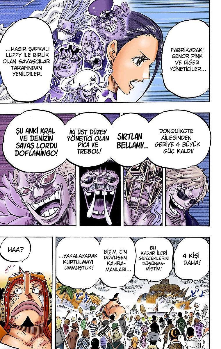 One Piece [Renkli] mangasının 777 bölümünün 8. sayfasını okuyorsunuz.