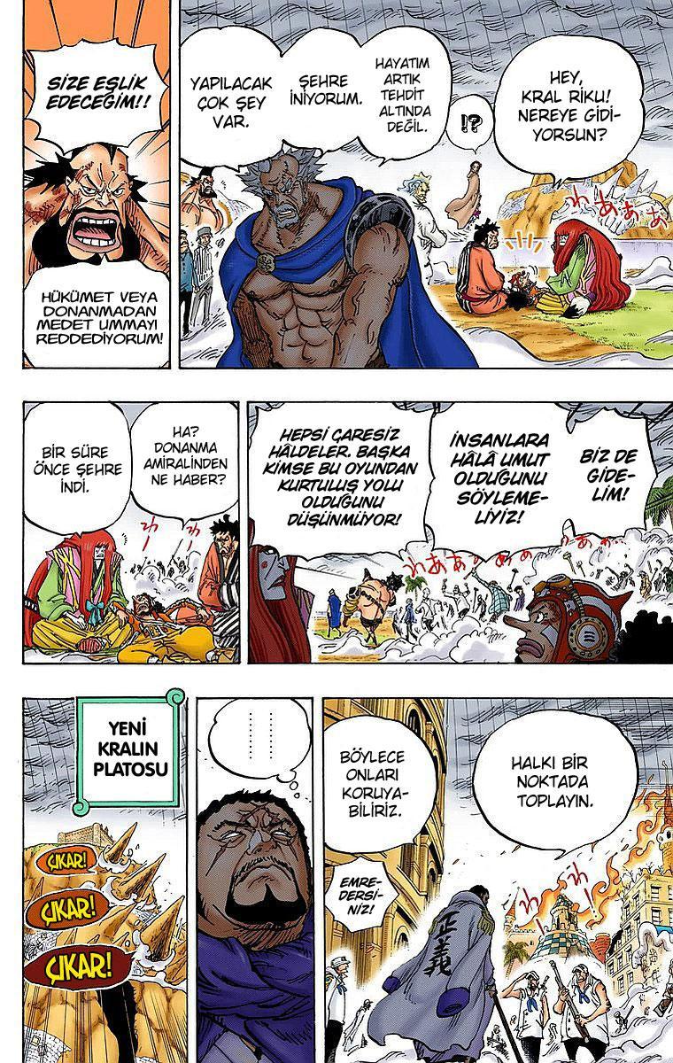 One Piece [Renkli] mangasının 777 bölümünün 9. sayfasını okuyorsunuz.