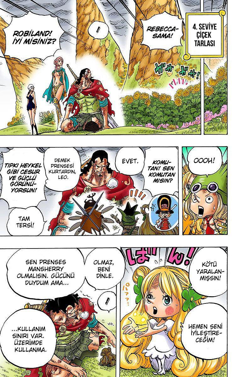 One Piece [Renkli] mangasının 779 bölümünün 7. sayfasını okuyorsunuz.