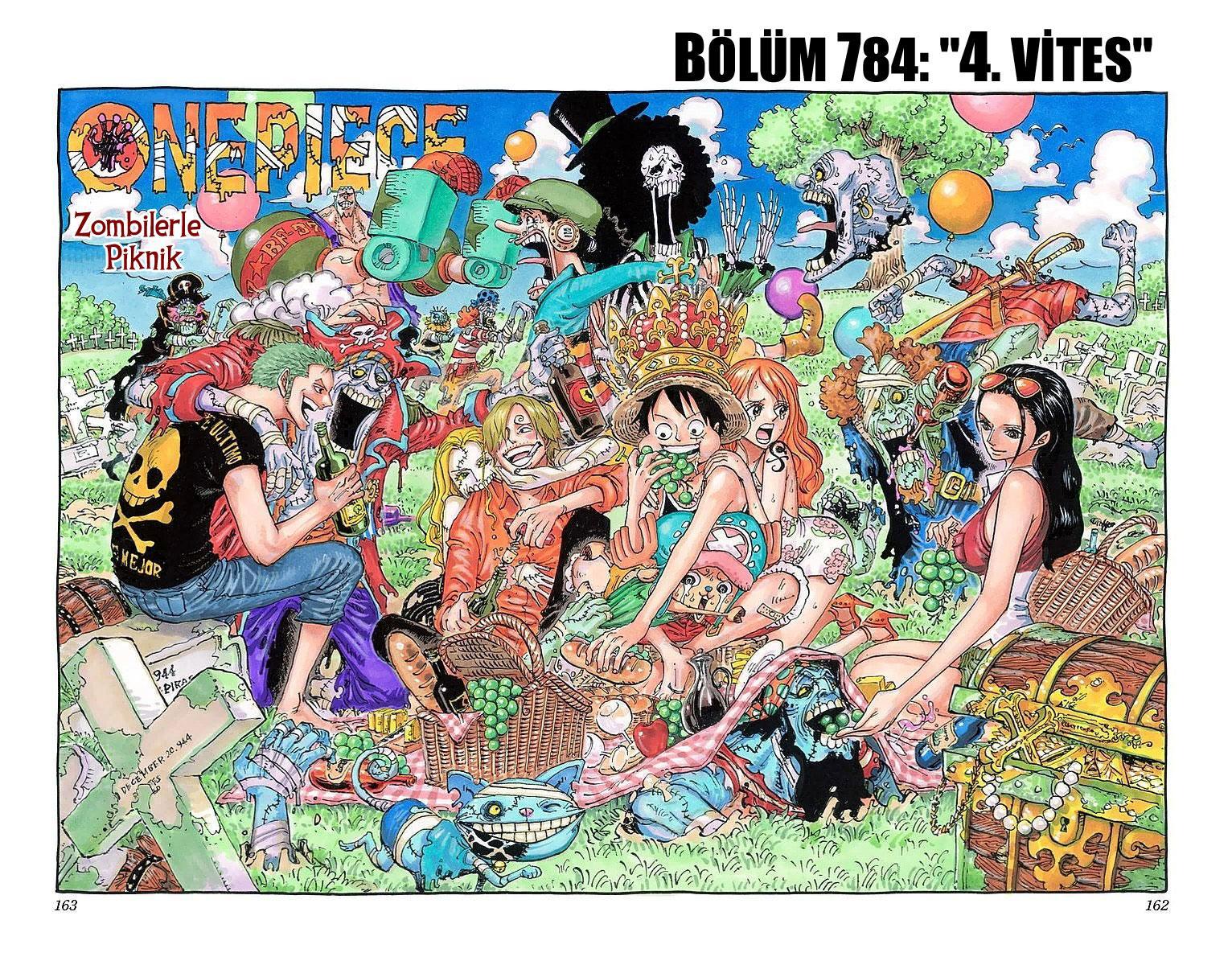 One Piece [Renkli] mangasının 784 bölümünün 2. sayfasını okuyorsunuz.
