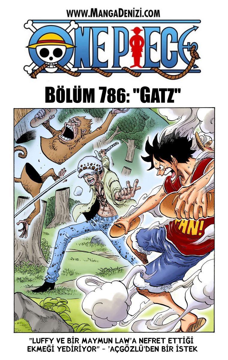 One Piece [Renkli] mangasının 786 bölümünün 2. sayfasını okuyorsunuz.