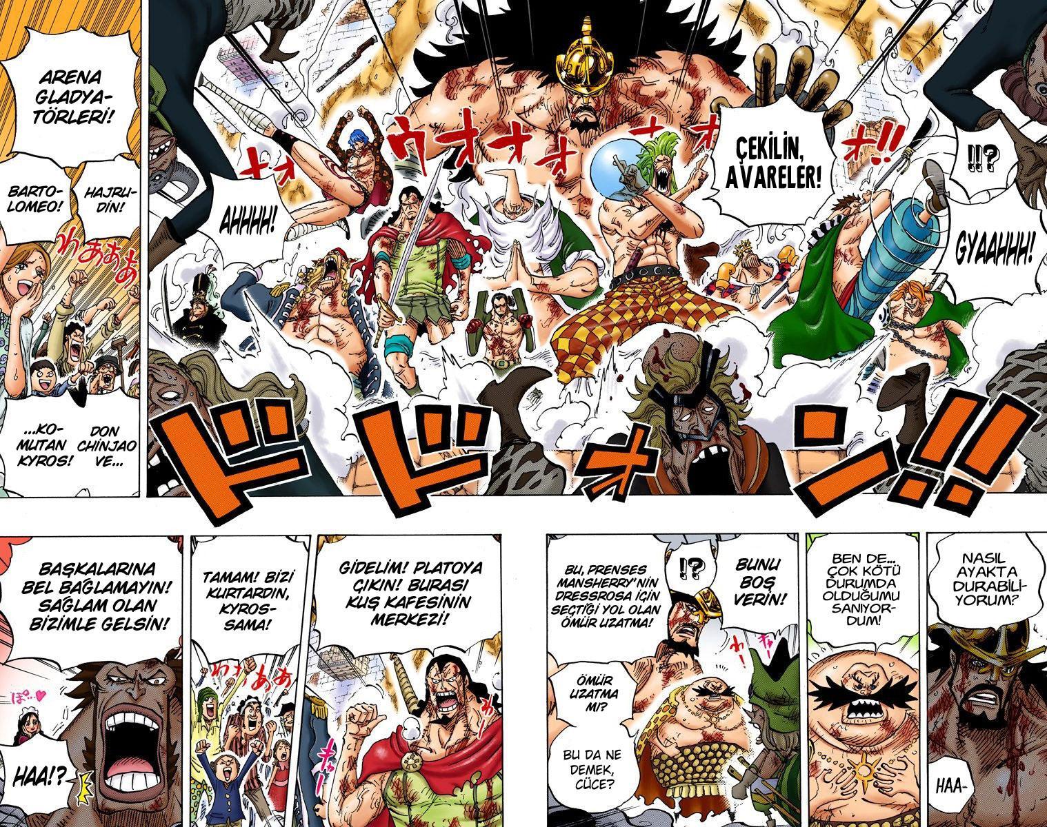 One Piece [Renkli] mangasının 787 bölümünün 14. sayfasını okuyorsunuz.